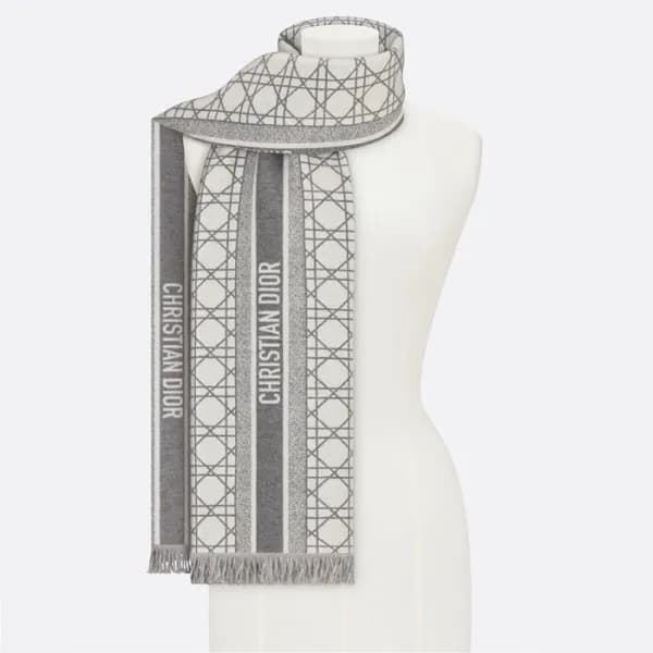 디올 여성 그레이 머플러 - Dior Womens Gray Muffler - acc1768… - 1