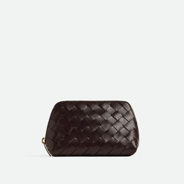 보테가 베네타 여성 초코브라운 파우치 - Bottega Veneta Womens Brown… - 1