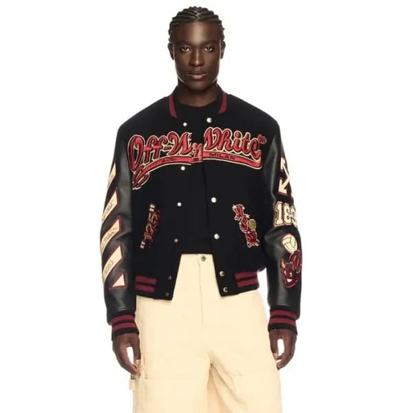 오프화이트 남성 봄버 자켓 - Off-white Mens Bomber Jacket - of… - 1