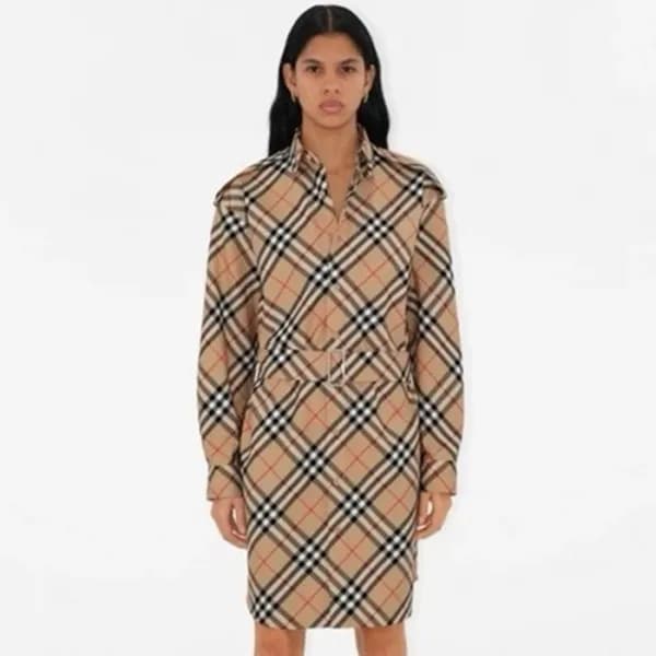 버버리 여성 빈티지 원피스 - Burberry Womens Vintage One-piece… - 1
