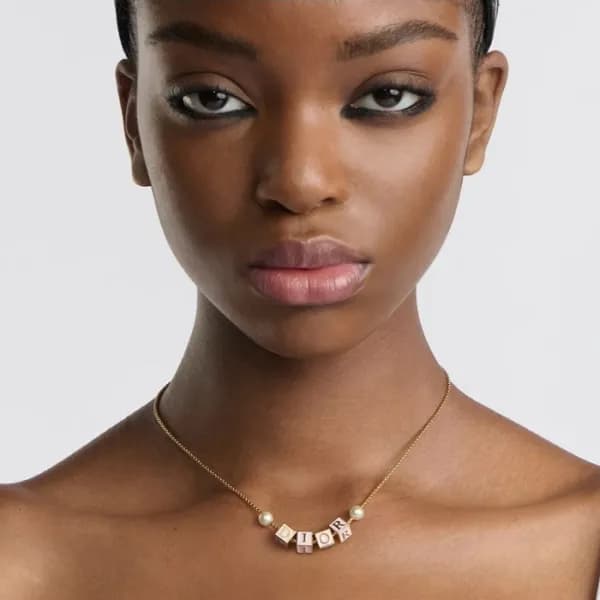 디올 여성 골드 네크리스 - Dior Womens Gold Necklace - acc454… - 1