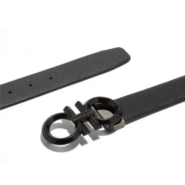 살바토레 페라가모 남성 간치니 벨트 - Ferragamo Mens Gancini Belt … - 1