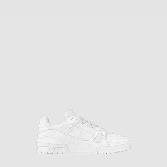 루이비통 여성 LV 트레이너 스니커즈 - Louis vuitton Womens LV Tra… - 1