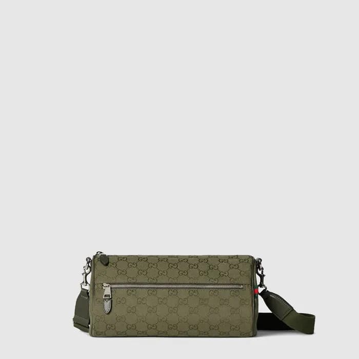 구찌 남성 GG 캔버스 스몰 보스턴백 - Gucci Mens GG Canvas Small … - 1