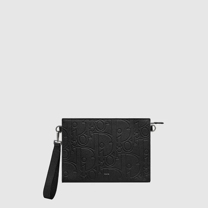 디올 남성 A5 트라이앵글 파우치 - Dior Mens A5 Triangle Pouch -… - 1