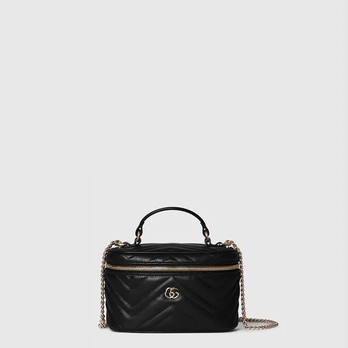 구찌 여성 GG 마몽 미니 베니티 백 - Gucci Womens GG Marmont Min… - 1