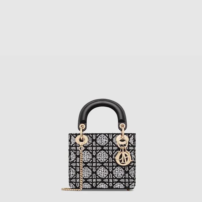 디올 여성 미니 레이디 백 - Dior Womens Mini Lady Bag - dib10… - 1