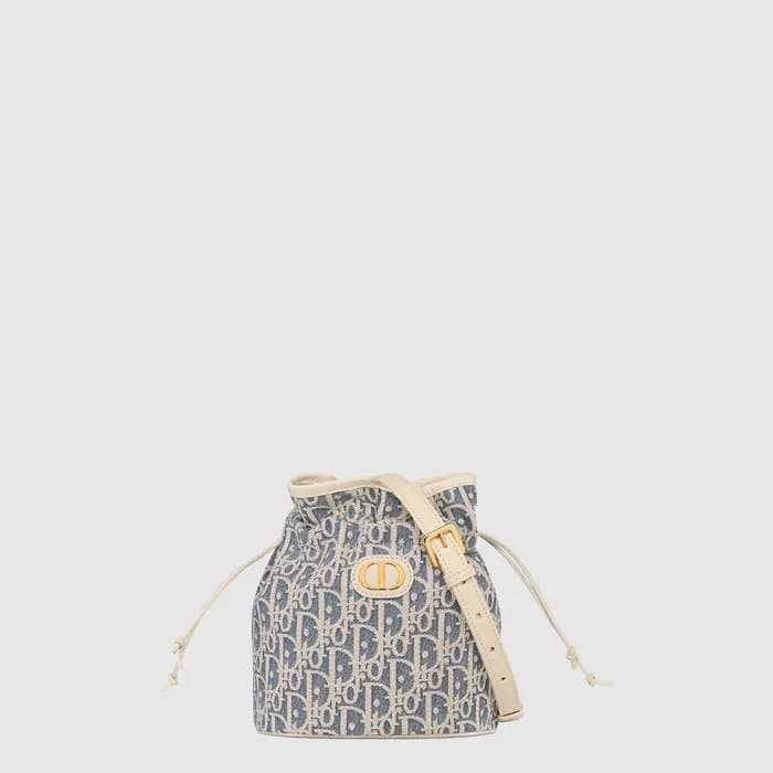 디올 여성 30 Montaigne 드로우스트링 미니 버킷백 - Dior Womens 30 … - 1