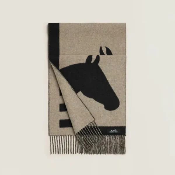 에르메스 남/녀 클래식 머플러 - Hermes Unisex Classic Muffler -… - 1