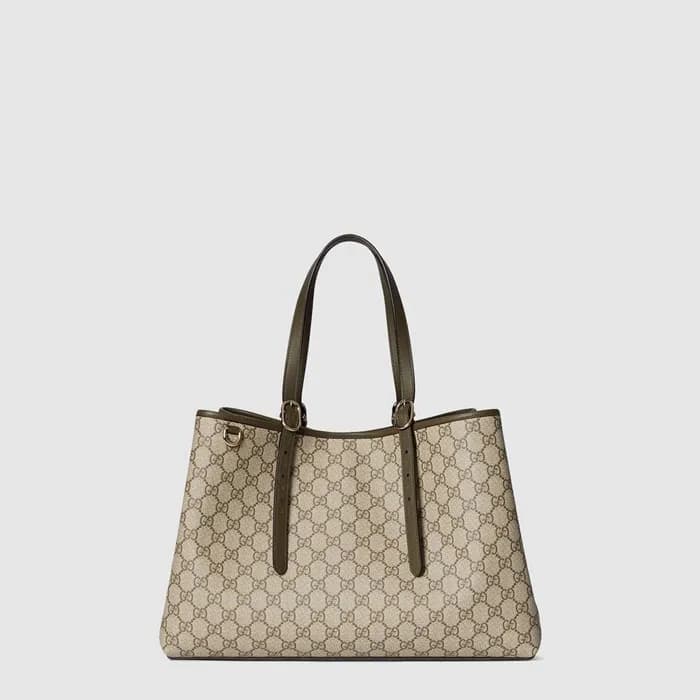 구찌 여성 GG 엠블럼 라지 토트백 - Gucci Womens GG Emblem Large… - 1