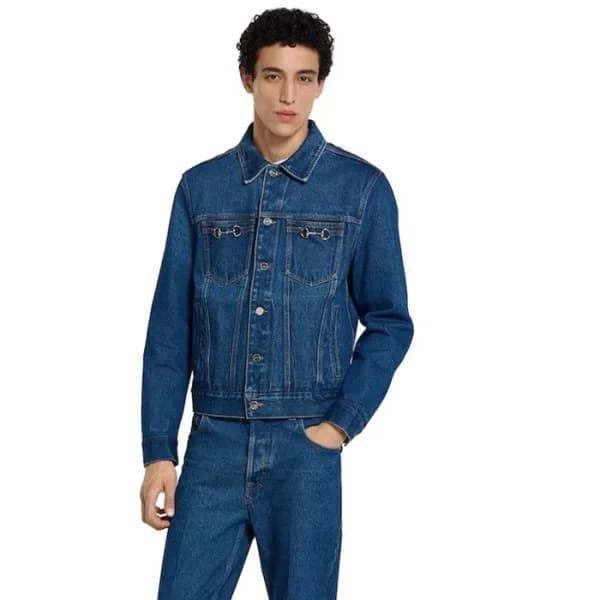 구찌 남성 데님 재킷 - Gucci Mens Denim Jacket - guc12903x - 1