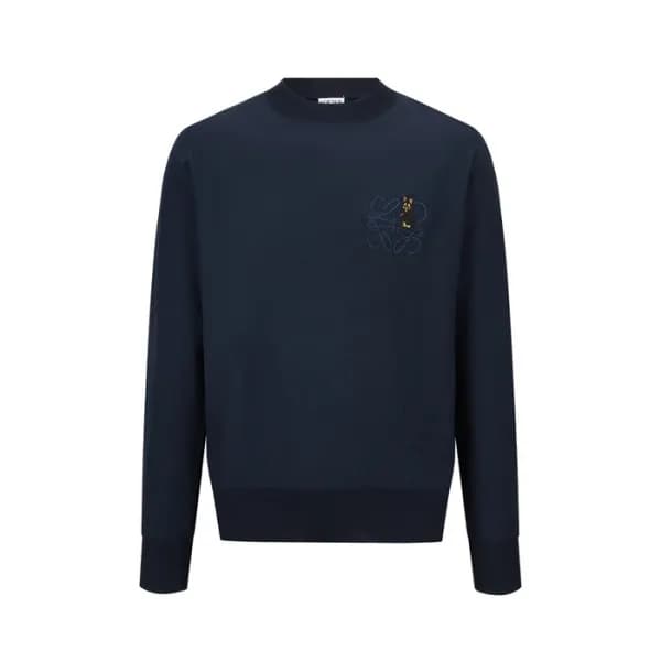 로에베 남성 라운드 스웨터 - Loewe Mens Round Sweater - loc133… - 1