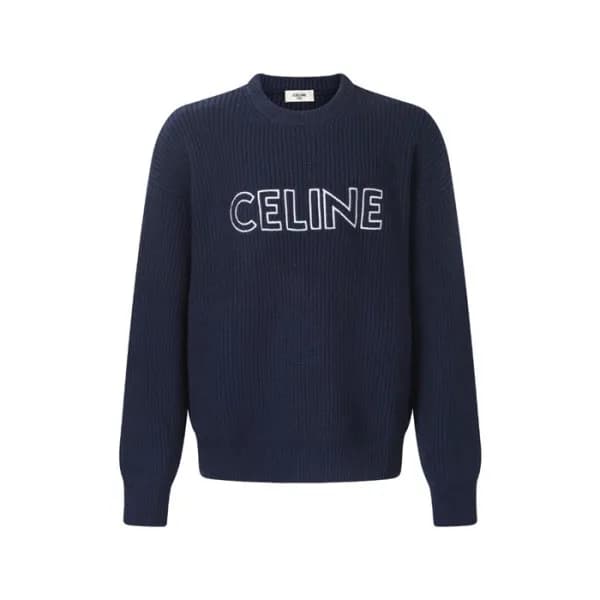 셀린느 남성 라운드 스웨터 - Celine Mens Round Sweater - cec13… - 1