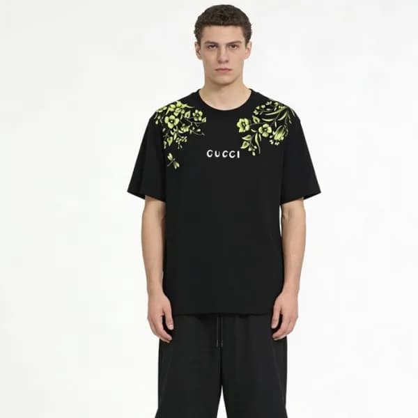 구찌 남성 라운드 반팔티 - Gucci Mens Round Tshirt - guc13795… - 1