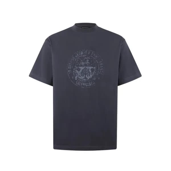 발렌시아가 남성 라운드 반팔 티셔츠 - Balenciaga Mens Round Tshirt… - 1