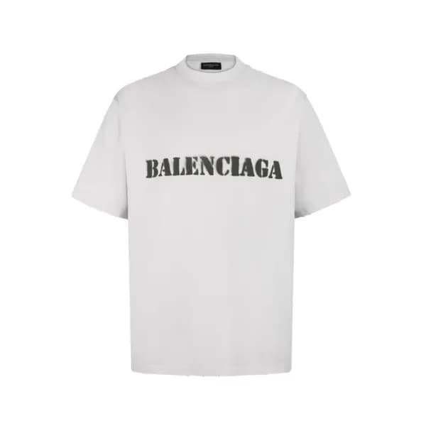 발렌시아가 남성 라운드 반팔 티셔츠 - Balenciaga Mens Round Tshirt… - 1