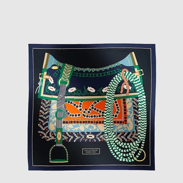 에르메스 여성 실라 드 가우초 스카프 - Hermes Womens Silla de Gaucho Scarf - acc8836x - 1
