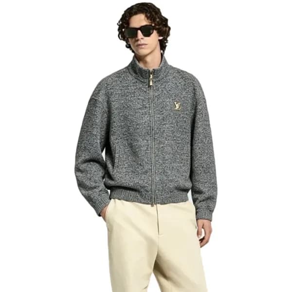 루이비통 남성 집업 자켓 - Louis vuitton Mens Zip Up Jacket - lvc17309x - 1