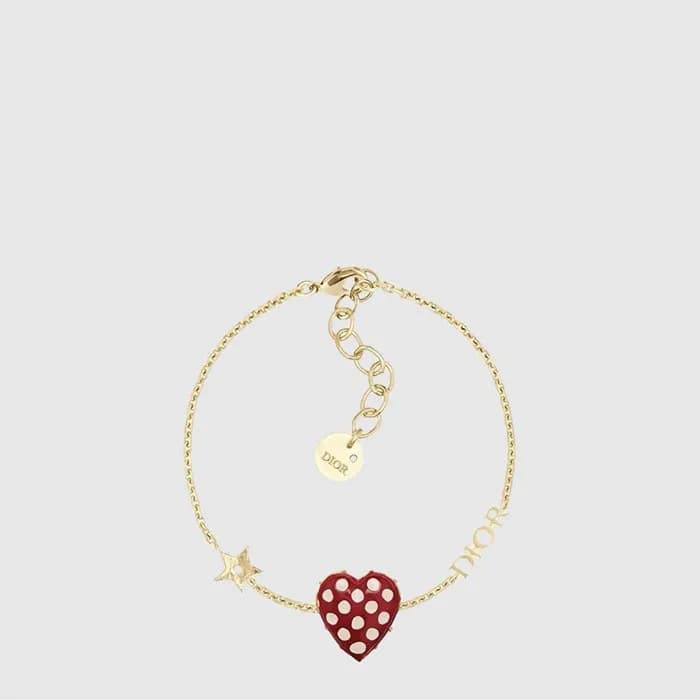 디올 여성 하트 브레이슬릿 - Dior Womens Heart Bracelet - acc9791x - 1