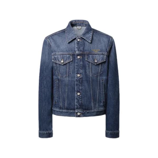 루이비통 남성 데님 자켓 - Louis vuitton Mens Denim Jacket - lvc17756x - 1