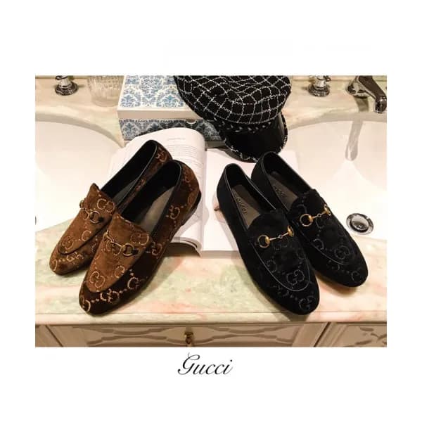 GUCCI 2018 LADIES LEATHER LOAFER SHOES - 구찌 여성 레더 … - 1