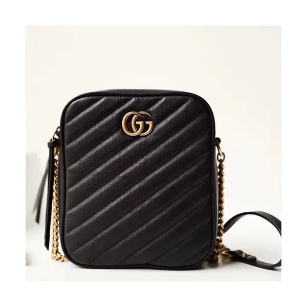 Gucci GG Marmont Women Mini Chain Shoulder Bag,16C…
