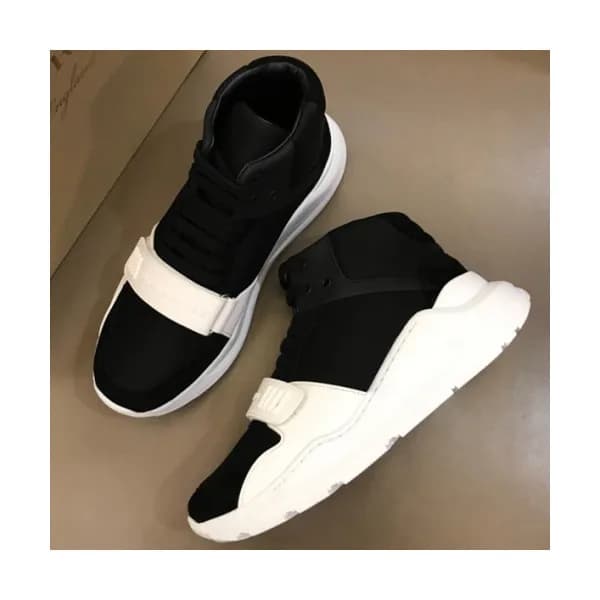 Burberry 2018 Mens Leather Ankle Running Shoes - 버… - 1