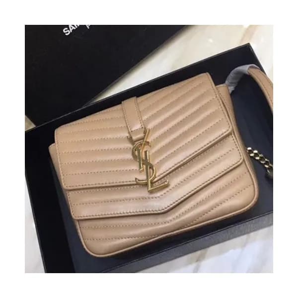 Saint Laurent Women Montaigne Quilting Shoulder Ba… - 1