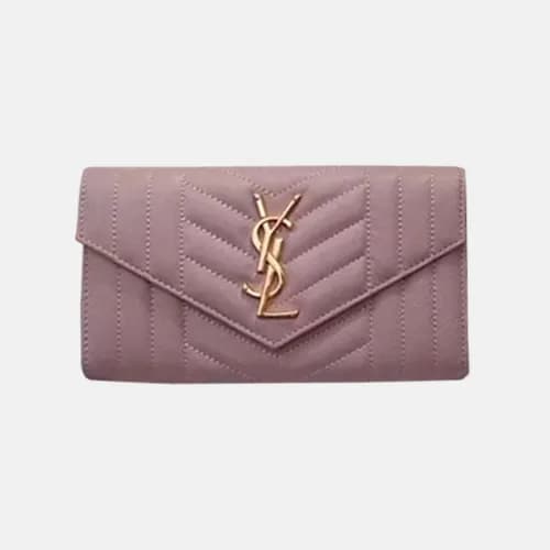 Saint Laurent 2018 Ladies Matlase Monogram Flap L… - 1