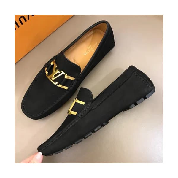 Louis Vuitton 2018 Mens Strap Leather Loafer - 루이… - 1