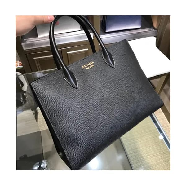 Prada Saffiano Tote Shoulder Bag,34cm - 프라다 사피아노 여… - 1