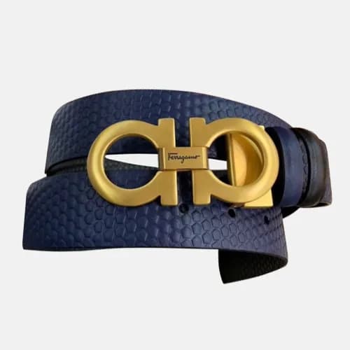 Salvatore Ferragamo 2019 Mens Business Gancini Buc… - 1