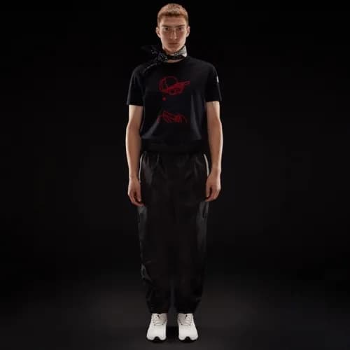 Mocler 2019 Mens Embroidery Logo Cotton Short Slee… - 1