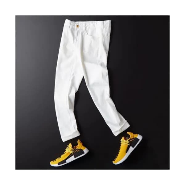 [미니멀]Versace 2019 Mens Medusa Patch Logo Denim Pan… - 1