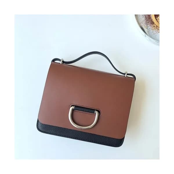 Burberry 2019 Leather Shoulder Bag, 17.5/20/27cm -… - 1