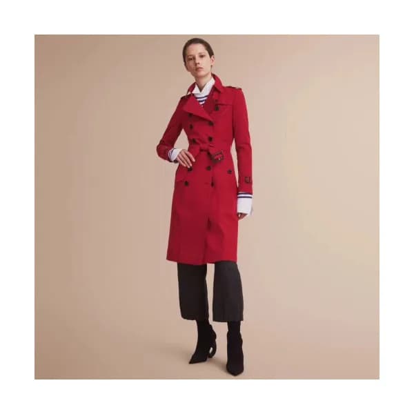 Burberry 2019 Womens Classic Heritage Trench Coat … - 1