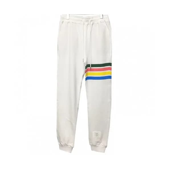 Thom Browne 2019 Mens Logo Cotton Trainning Pants … - 1