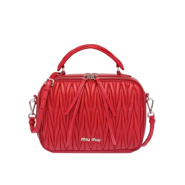 MiuMiu 2019 Matelasse Tote Shoulder Bag,27cm - 미우미… - 1
