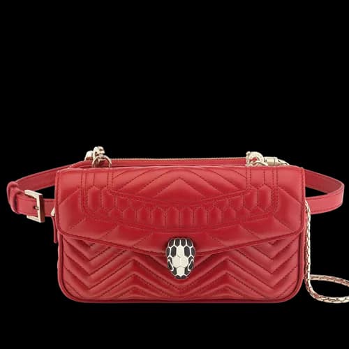 Bvlgari 2019 Serpenti Forever Hip Sack,19CM - 불가리 … - 1