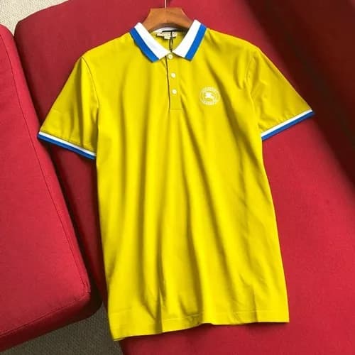 Burberry 2019 Mens Logo Polo Cotton Short Sleeved … - 1