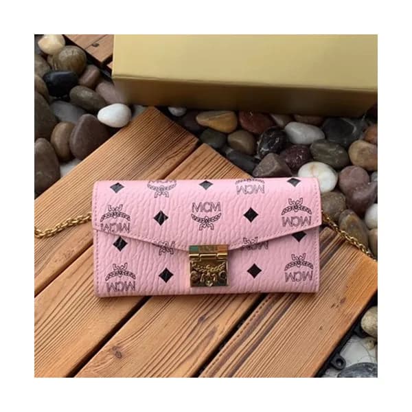MCM 2019 Visetos Wallet Chain Shoulder Cross Bag,1… - 1