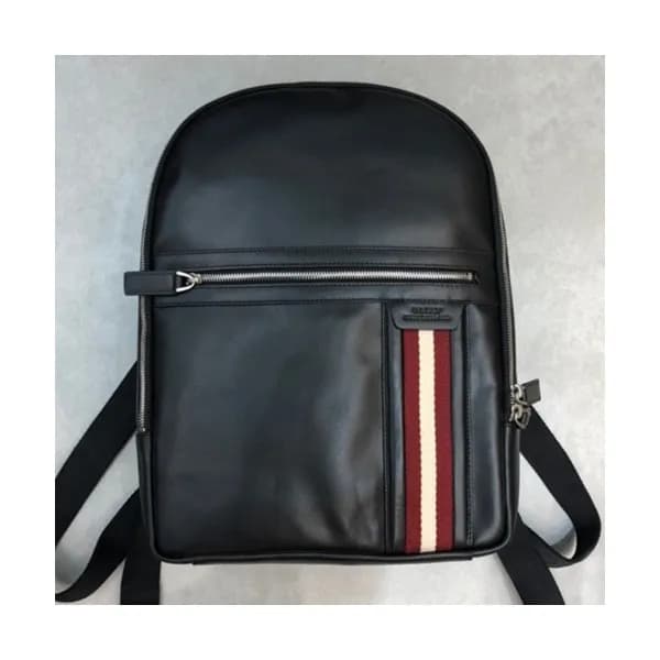 Bally 2019 Leather Back Pack,40cm - 발리 2019 레더 남성… - 1