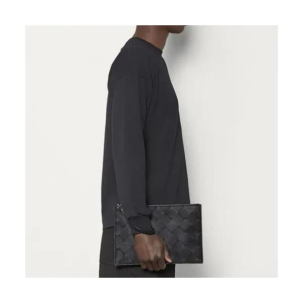 Bottega Veneta 2019 Leather Clutch Bag,30cm - 보테가 … - 1