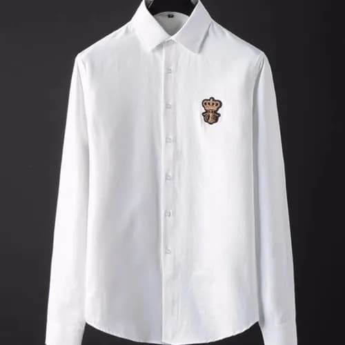 Dolce&Gabbana 2019 Mens Logo Slim Fit Cotton Tshir… - 1