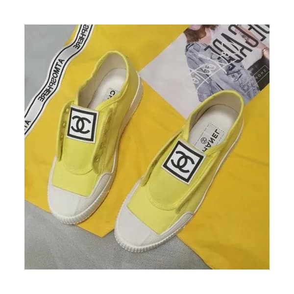 Chanel 2019 Ladies Canvas Sneakers - 샤넬 2019 여성용 캔… - 1