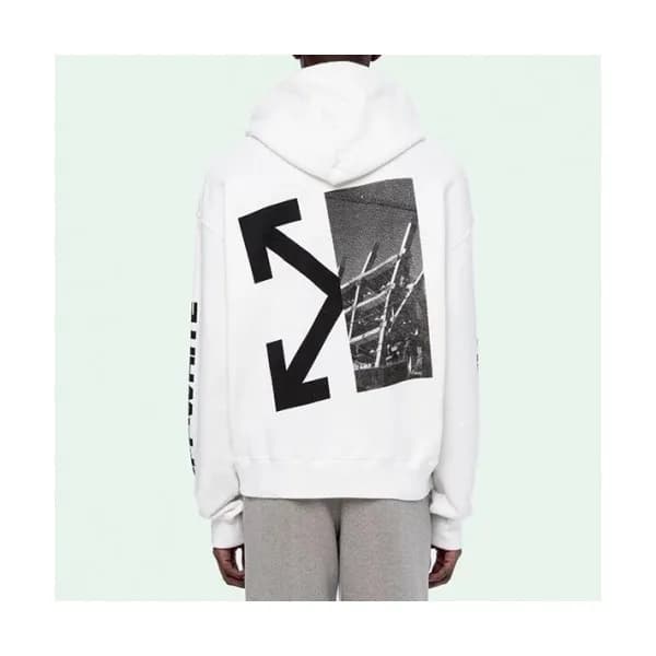 Off-white 2019 Mm/Wm Logo Cotton HoodT - 오프화이트 남자 … - 1