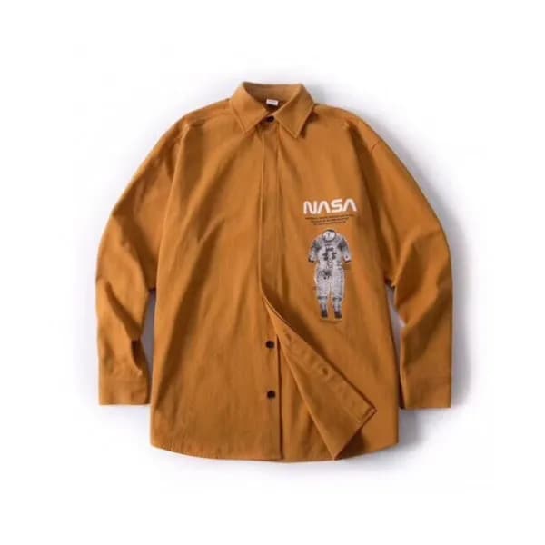 Off white x Nasa 2019 Mens Basic Logo Cotton Check… - 1