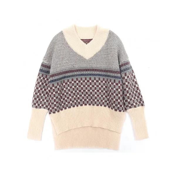 Thom Browne 2019 Womens Strap V-neck Sweater - 톰브… - 1