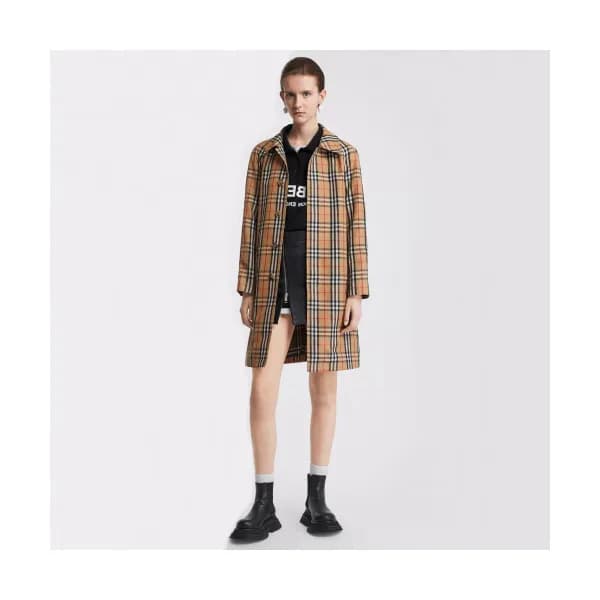 Burberry 2019 Womens Vintage Cotton Trench Coat - … - 1