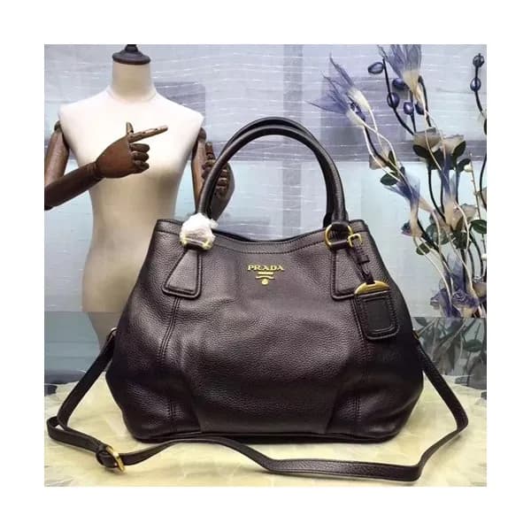 Prada 2019 Leather Tote Shoulder Bag,30cm - 프라다 2… - 1